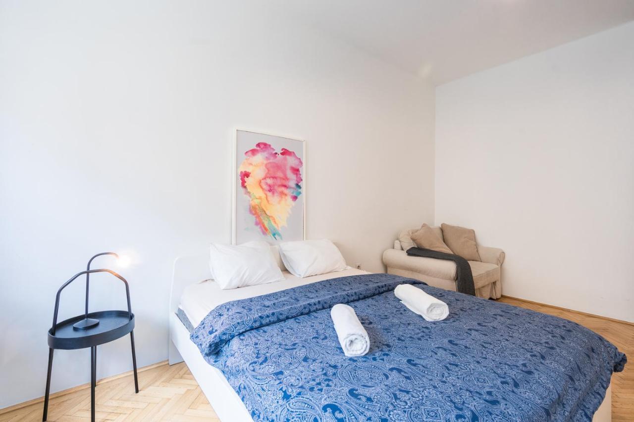 Bright Studio With Parliament View, Free Parking 布达佩斯 外观 照片